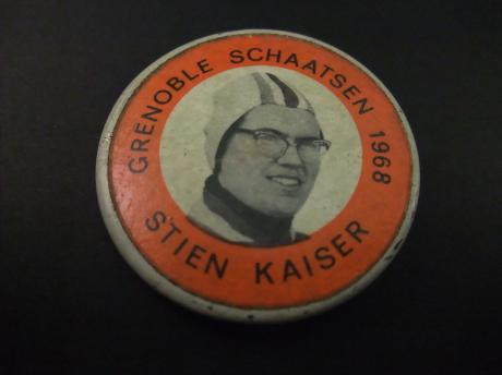 Stien Kaiser schaatsster Olympische Spelen Grenoble 1968 ( voormalig Nederlands schaatskampioene)